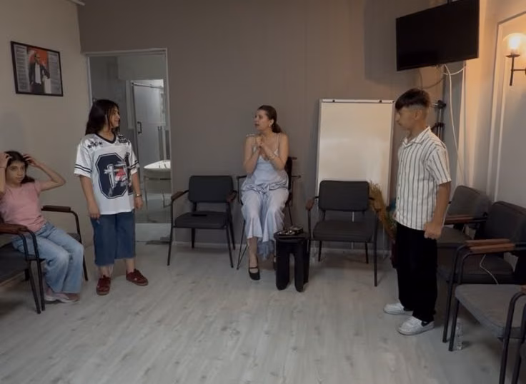 Partnerli sahne çalışması